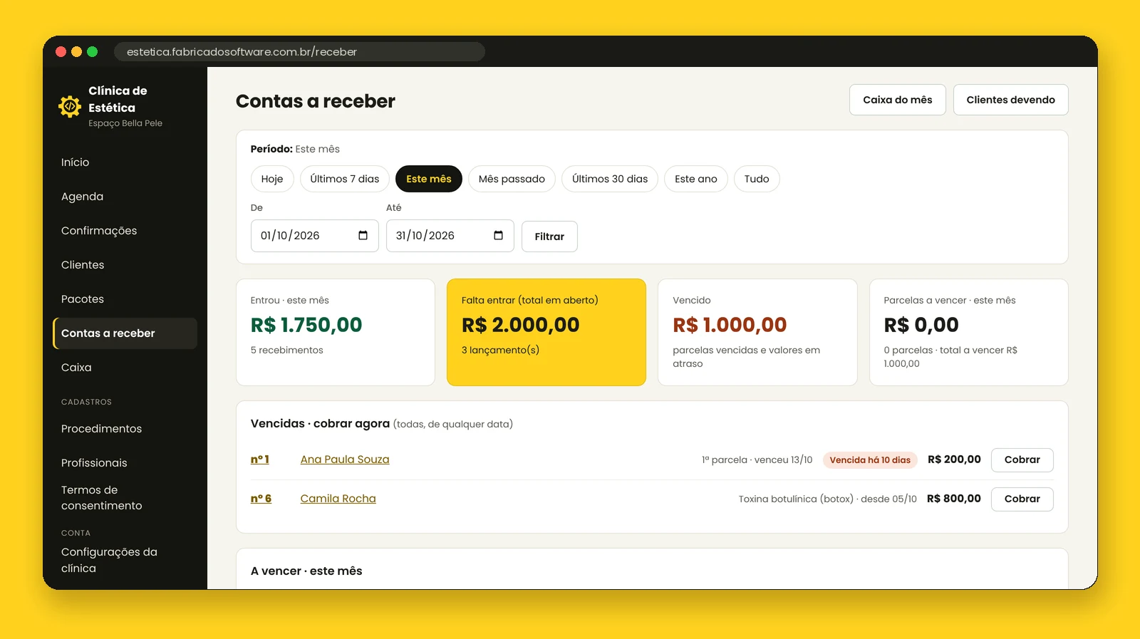 Contas a receber: vencidas, a vencer e cobrança pelo WhatsApp