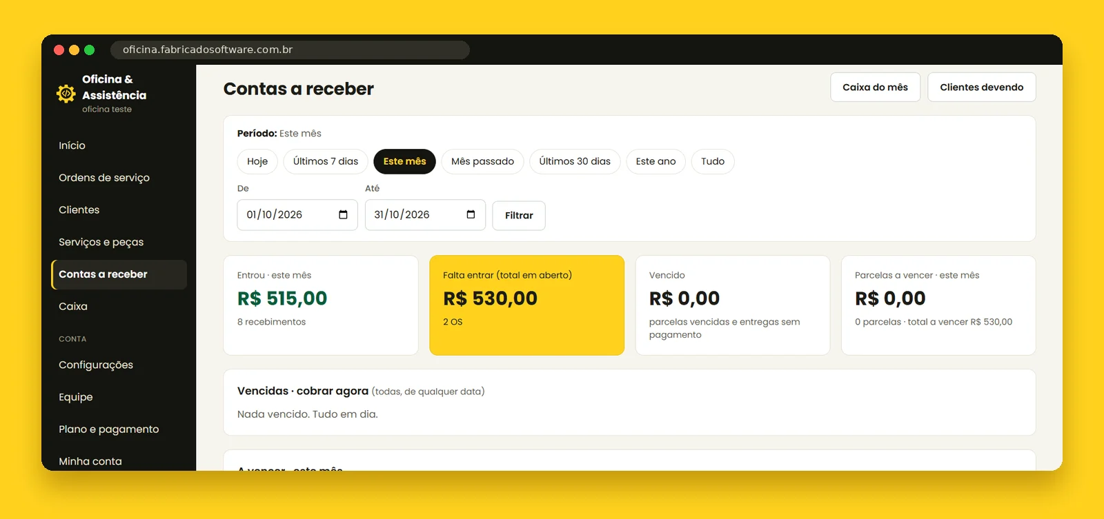 Contas a receber: vencidas, a vencer e cobrança pelo WhatsApp